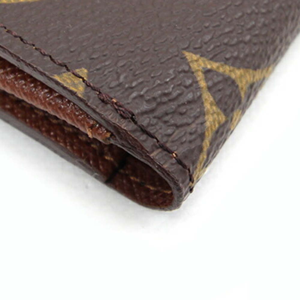 Louis Vuitton Monogram Canvas Compact Double Flap Wallet M61652