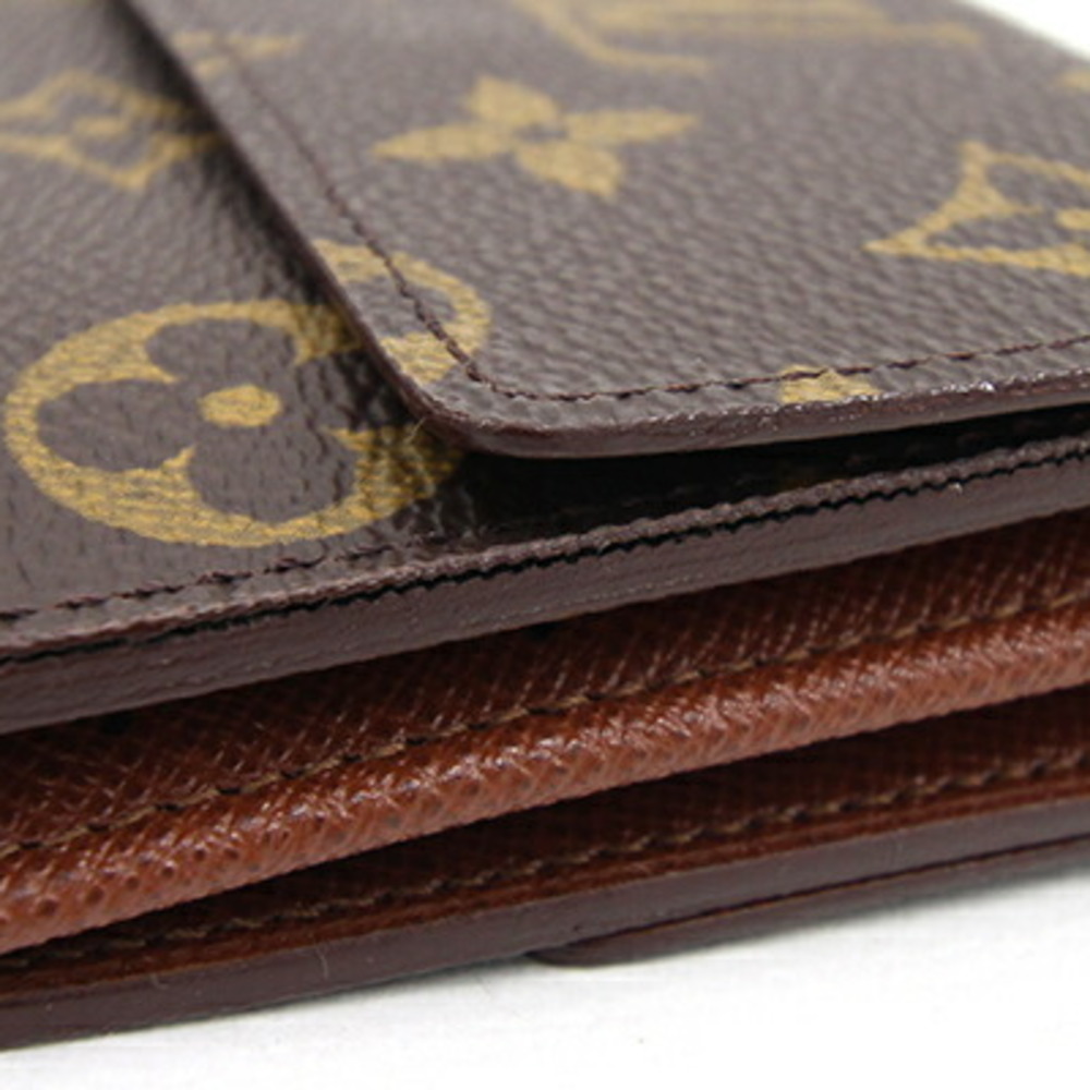 LOUIS VUITTON Tri-fold wallet M61652 Portonet Bie Cult Credit Monogram –