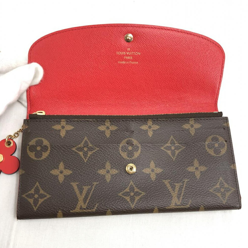 Authentic Louis Vuitton monogram Portefeuille Emilie wallet