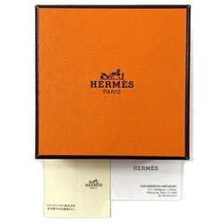 Hermes Bangle Email GM Silver Navy Bordeaux Cloisonne HERMES Bracelet Border Accessory Box