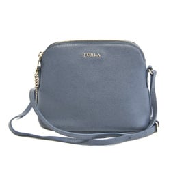 Furla Women's Leather Shoulder Bag Blue