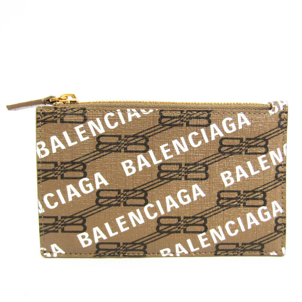 Balenciaga logo-print Card Holder - Black