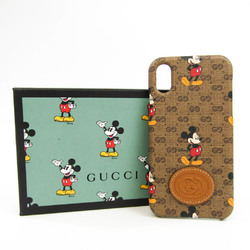 Gucci Ophidia GG Supreme Phone Bumper For IPhone X Brown,Multi-color DISNEY Collaboration 602551