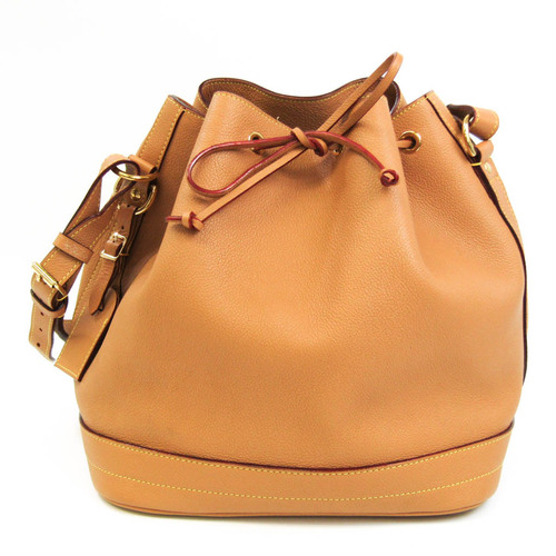 Louis Vuitton Noe PM M42610 Women's Shoulder Bag Beige Brown