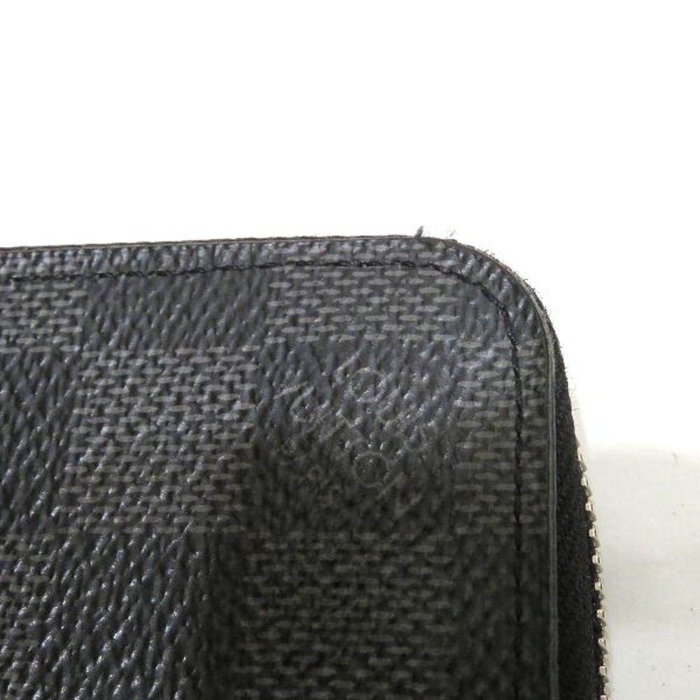 Louis Vuitton Damier Graphite Zippy Wallet Vertical N63095 Long Unisex |  eLADY Globazone