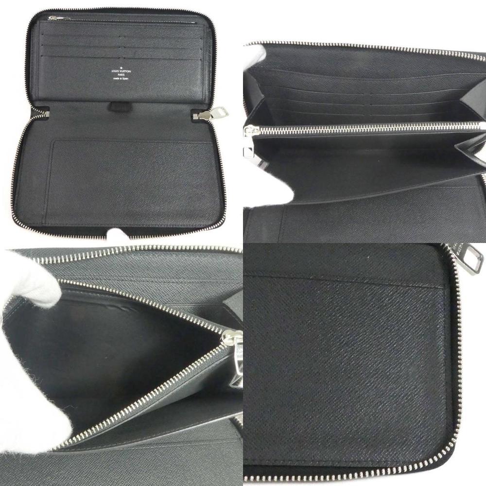 Louis Vuitton M30513 Black /Ardoise Taiga Leather zippy Organizer
