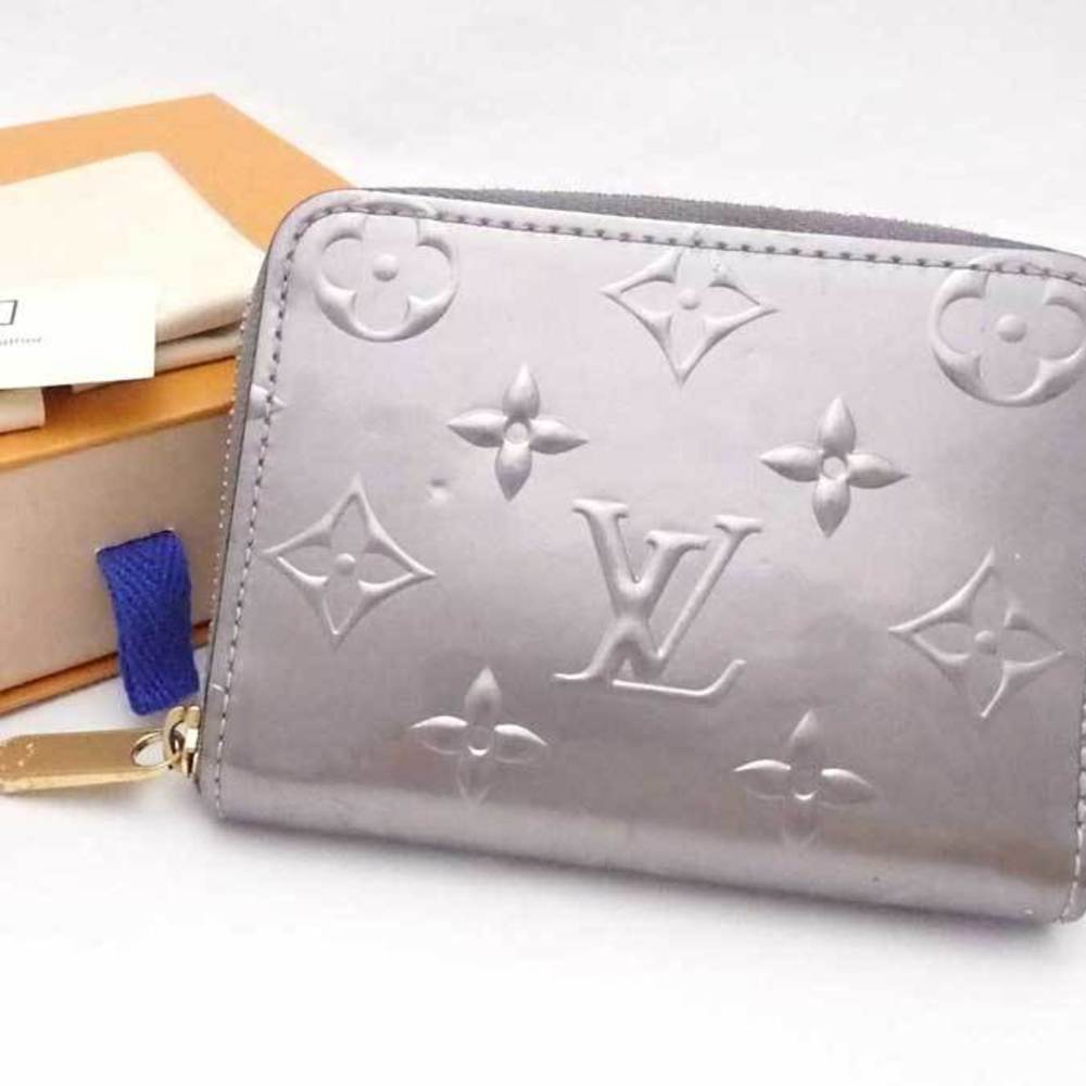 Louis Vuitton LOUIS VUITTON Coin Case Monogram Vernis Zippy Purse