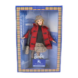 BURBERRY BLUE LABEL Burberry blue label Barbie collaboration other hobby red beige multicolor doll LIMITED EDITION limited edition unopened