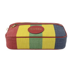 GUCCI Gucci Baiadera waist bag 625895 notation size 80.32 canvas leather multicolor gold metal fittings belt body