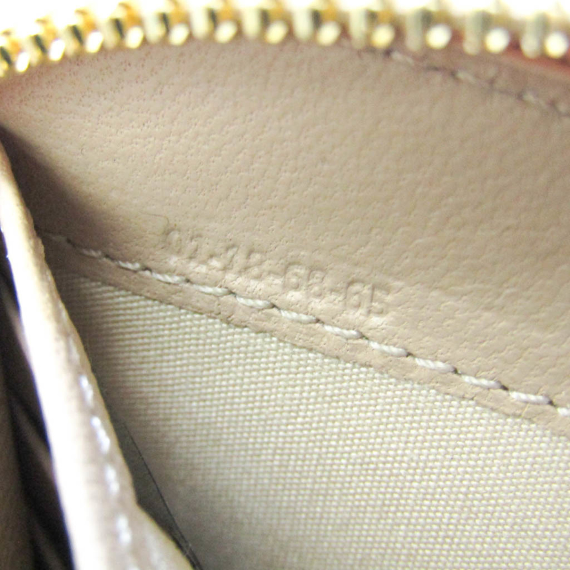 Chloé CHC17AP941H9Q Leather Long Wallet (bi-fold) Pink Beige