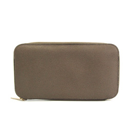 Valextra Women's Leather Long Wallet (bi-fold) Grayish