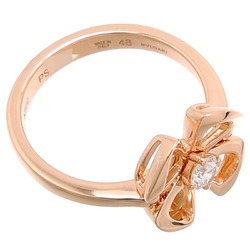 Bvlgari #48 Fiorever Ladies Ring 355309 750 Pink Gold No. 8