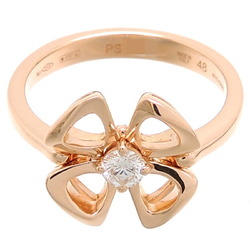 Bvlgari #48 Fiorever Ladies Ring 355309 750 Pink Gold No. 8