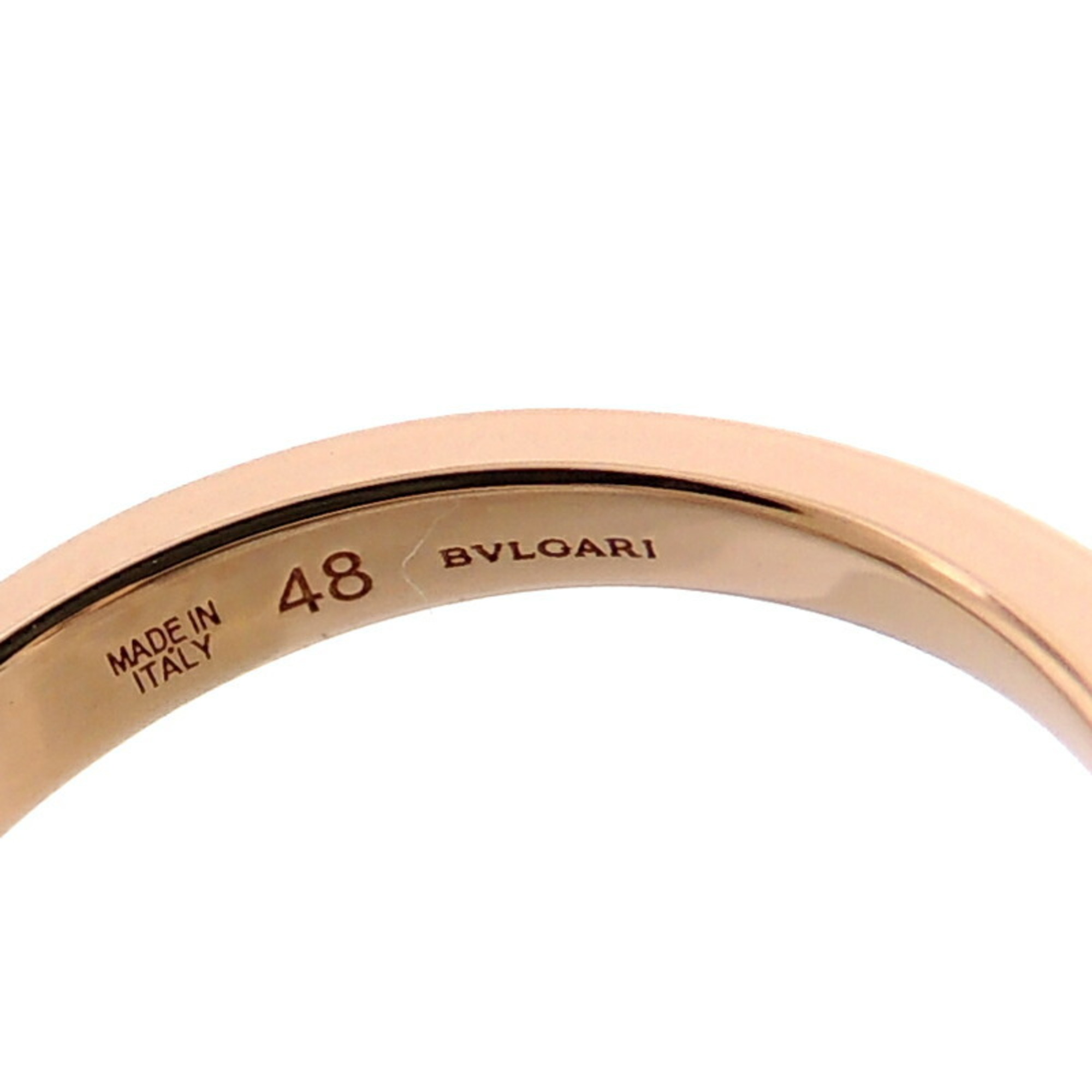 Bvlgari #48 Fiorever Ladies Ring 355309 750 Pink Gold No. 8