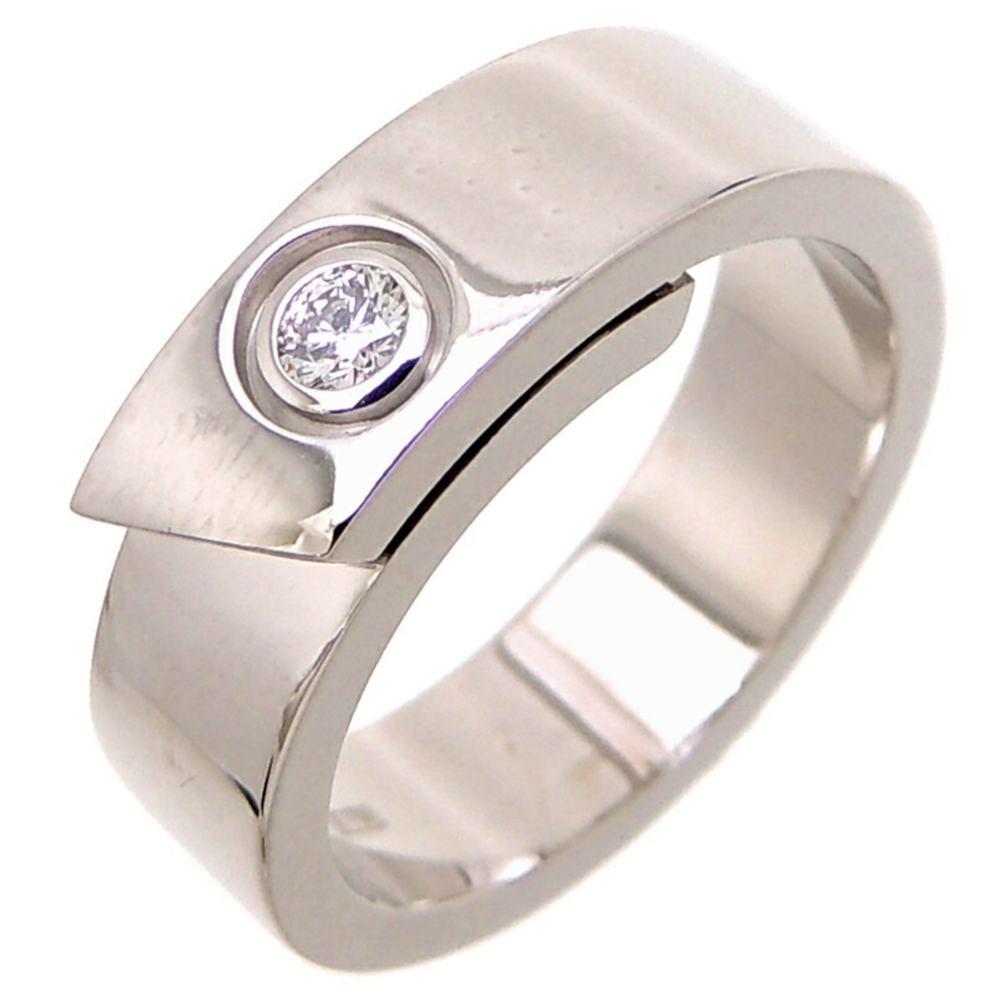 Cartier 52 Diamond Anniversary Women s Ring B4044752 750 White