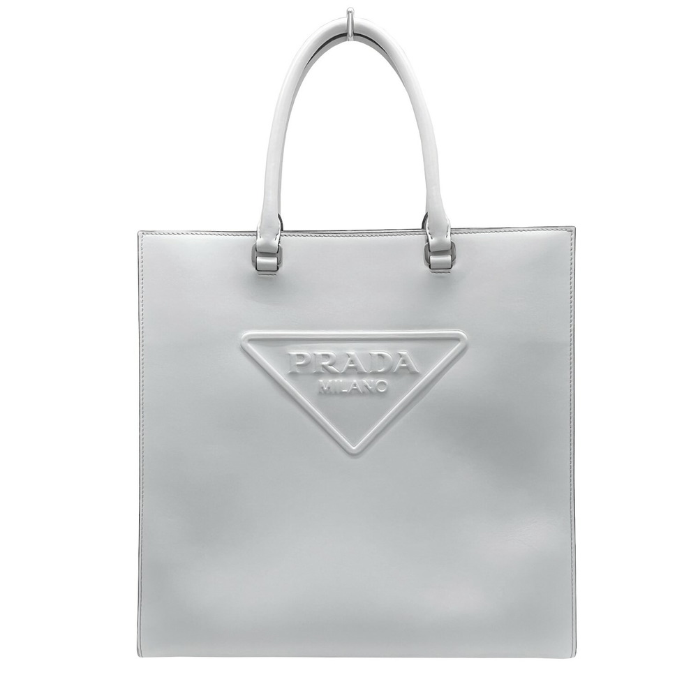 Prada Men's Triangle Leather Bag