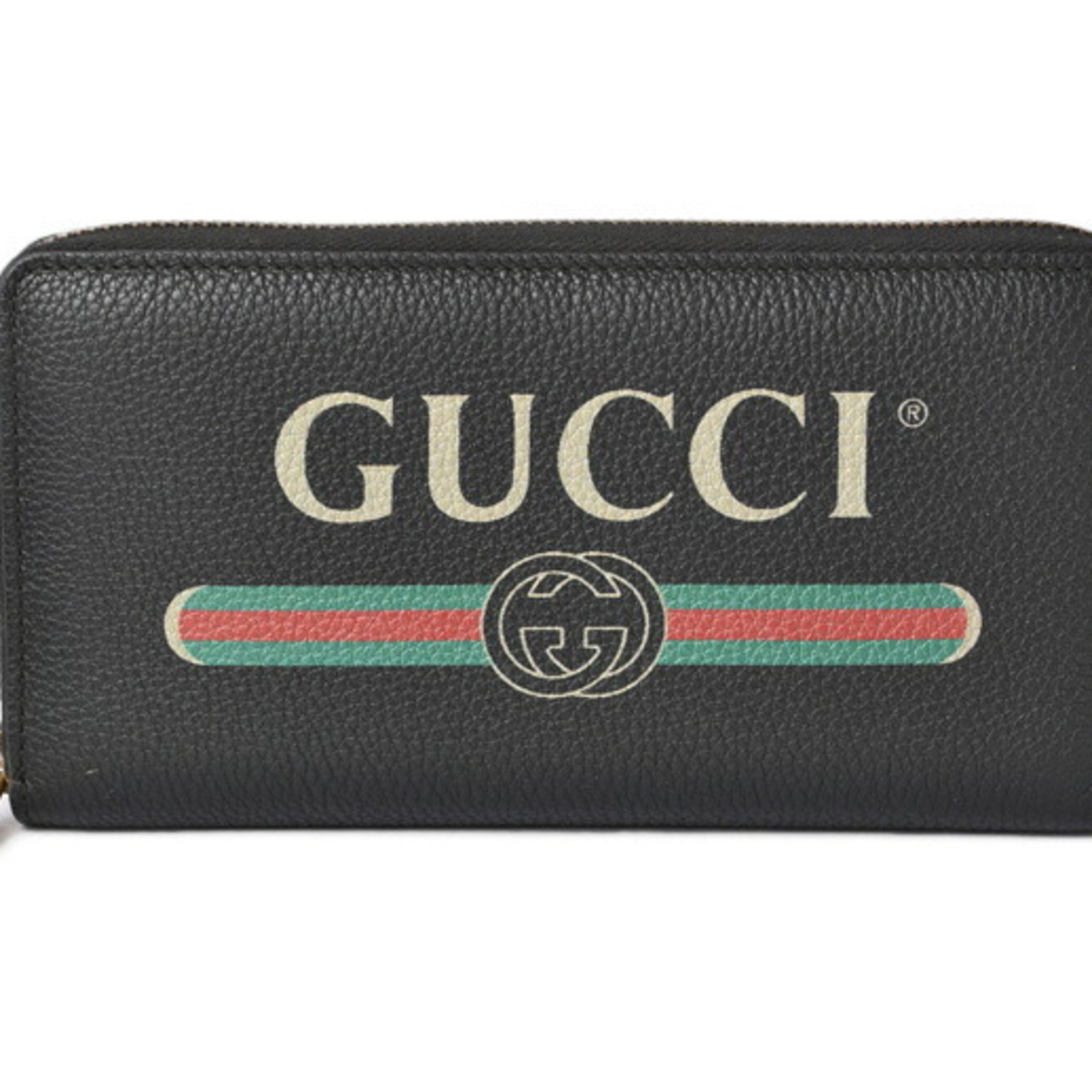 Gucci wallet GUCCI long print 496317 black