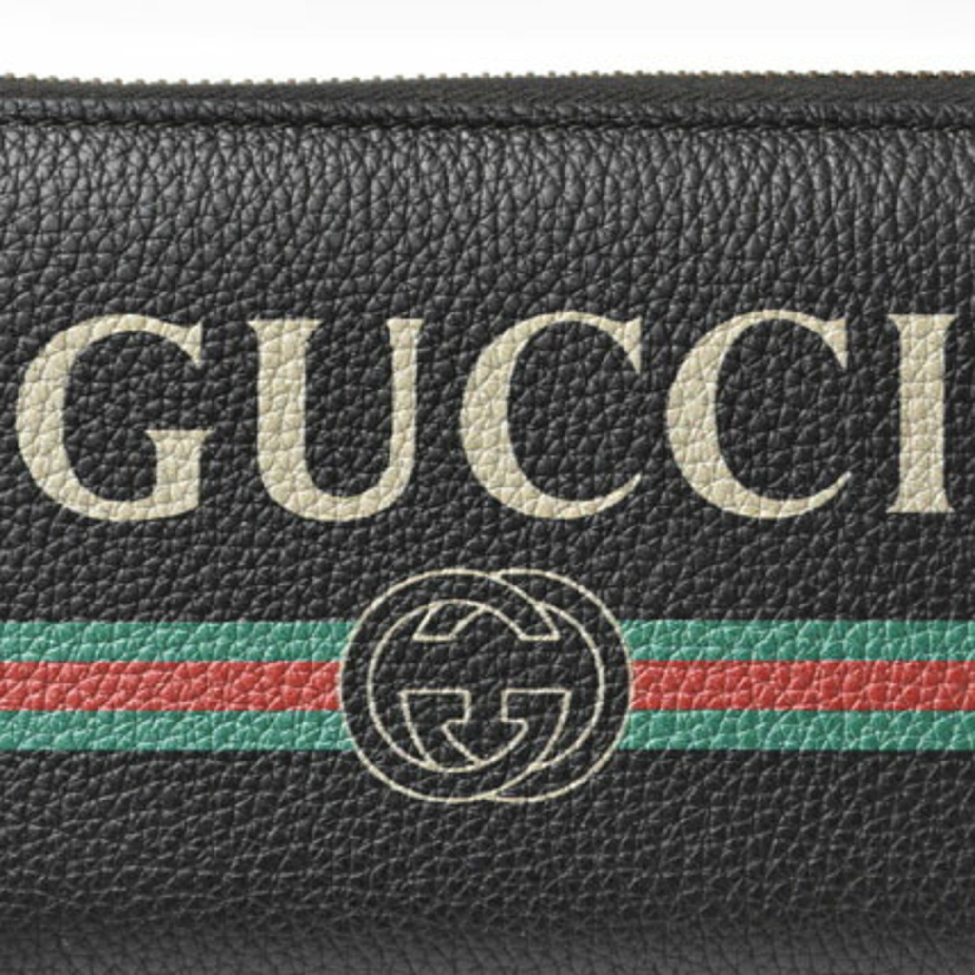 Gucci wallet GUCCI long print 496317 black