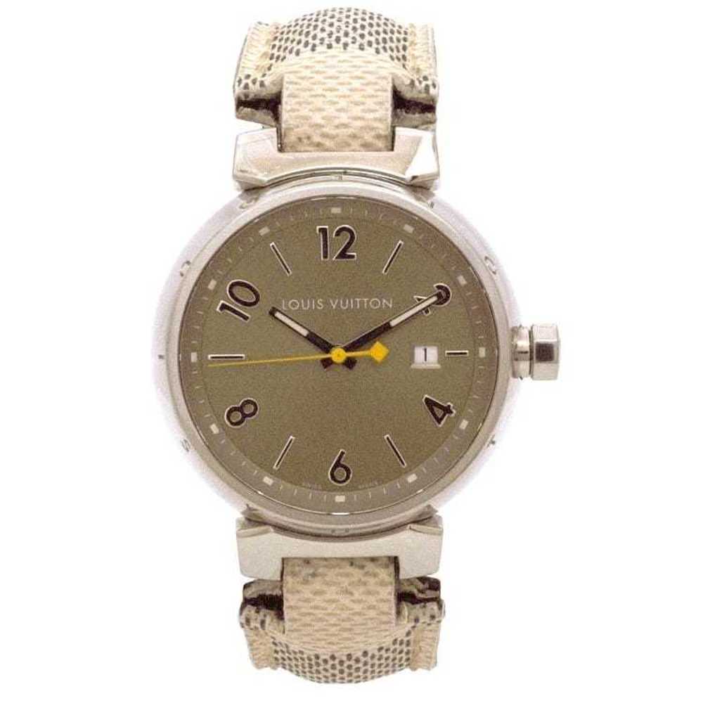 Louis Vuitton Damier Canvas Tambour Watch Strap