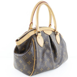 LOUIS VUITTON Louis Vuitton Tivoli PM M40143 Monogram Canvas Brown VI4181 Women's Handbag