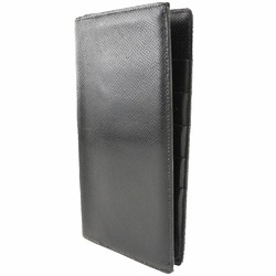 HERMES Hermes MC2 Fleming leather black 〇Z men's wallet