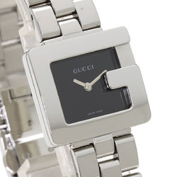 Gucci 3600L Square Face G Watch Stainless Steel SS Ladies GUCCI