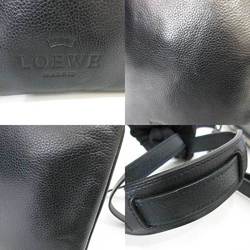 Loewe bag shoulder dark navy blue logo diagonal hanging square women's leather LOEWE