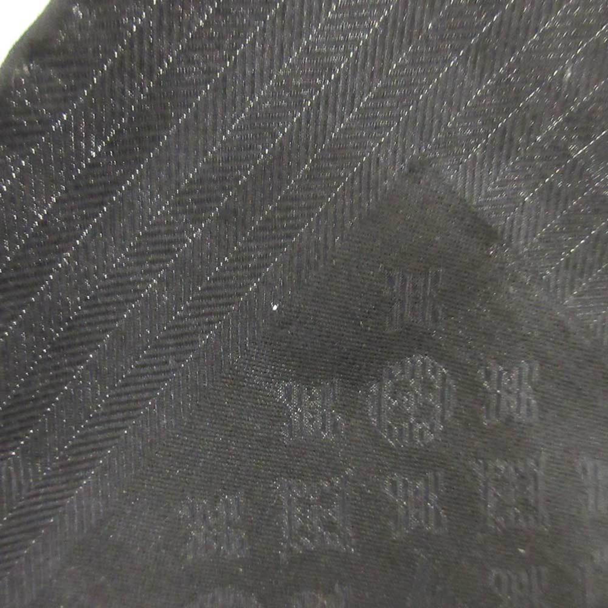 Louis Vuitton Accessory Shawl Evermore Black Stole Monogram Pattern Whole Women's Silk x Wool M77372 LOUISVUITTON