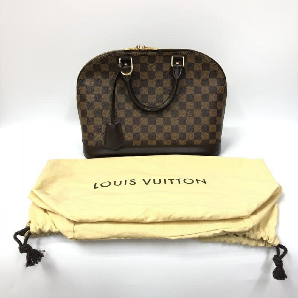 LOUIS VUITTON Louis Vuitton N53151 Damier Alma PM Tote Bag