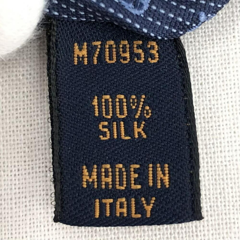 LOUIS VUITION Cravat Monogram Classic M70953 Navy Tie Louis Vuitton