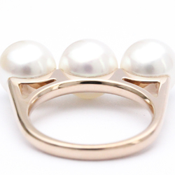 Tasaki Balance Era Ring Pink Gold (18K) Fashion Pearl Band Ring Pink Gold