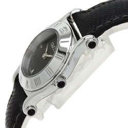 Gucci 6500L watch stainless steel leather ladies GUCCI