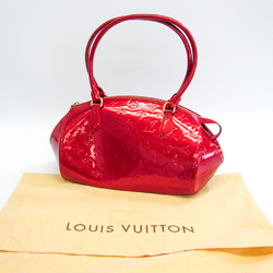 Louis Vuitton Vernis Sherwood PM M91494 Women's Shoulder Bag Pomme D'amour