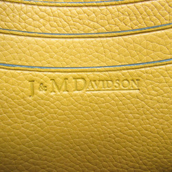 J&M Davidson 07471P Women's Leather Shoulder Bag Dark Yellow