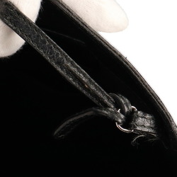 Balenciaga BALENCIAGA shoulder bag leather black ladies