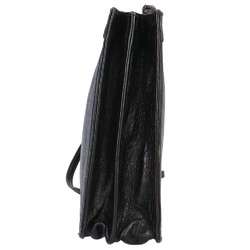 Balenciaga BALENCIAGA shoulder bag leather black ladies