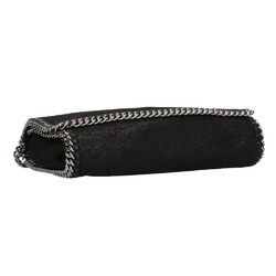 Stella McCartney Falabella Shoulder Bag Polyester Black Ladies