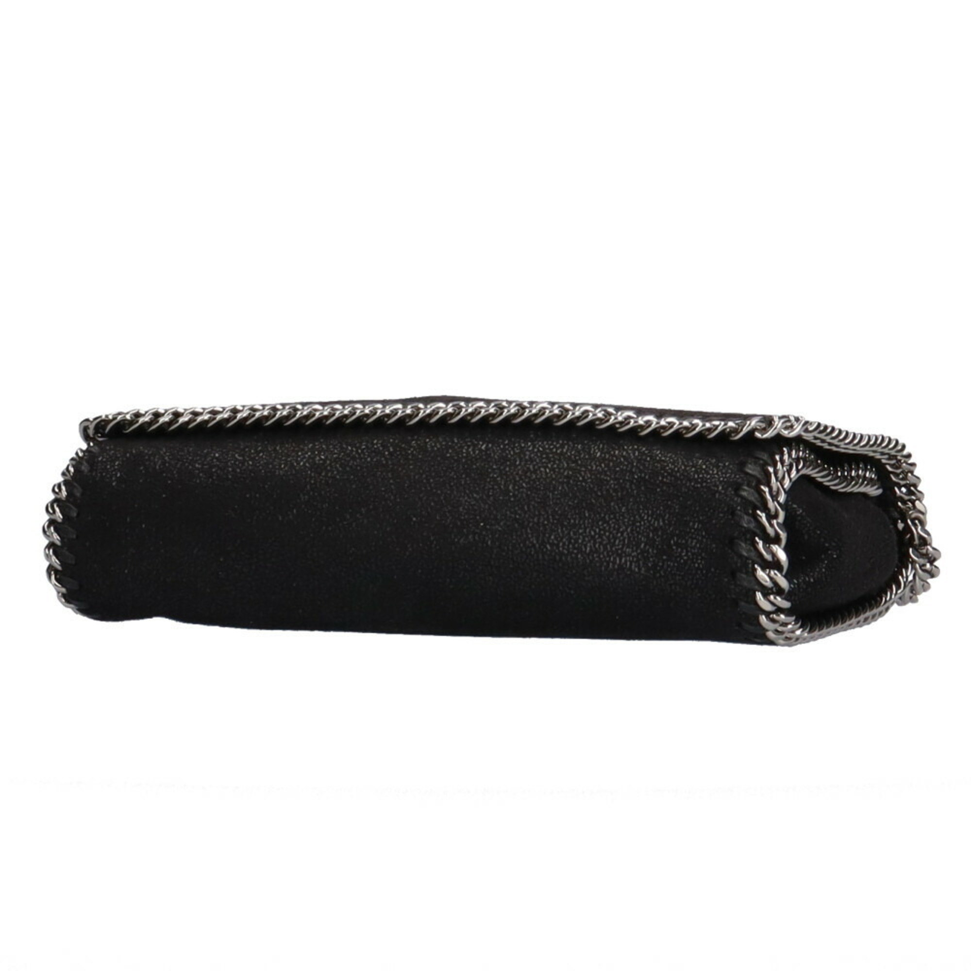 Stella McCartney Falabella Shoulder Bag Polyester Black Ladies