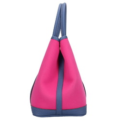 Hermes HERMES TPM Garden Tote Bag Toile Officie Pink Women's