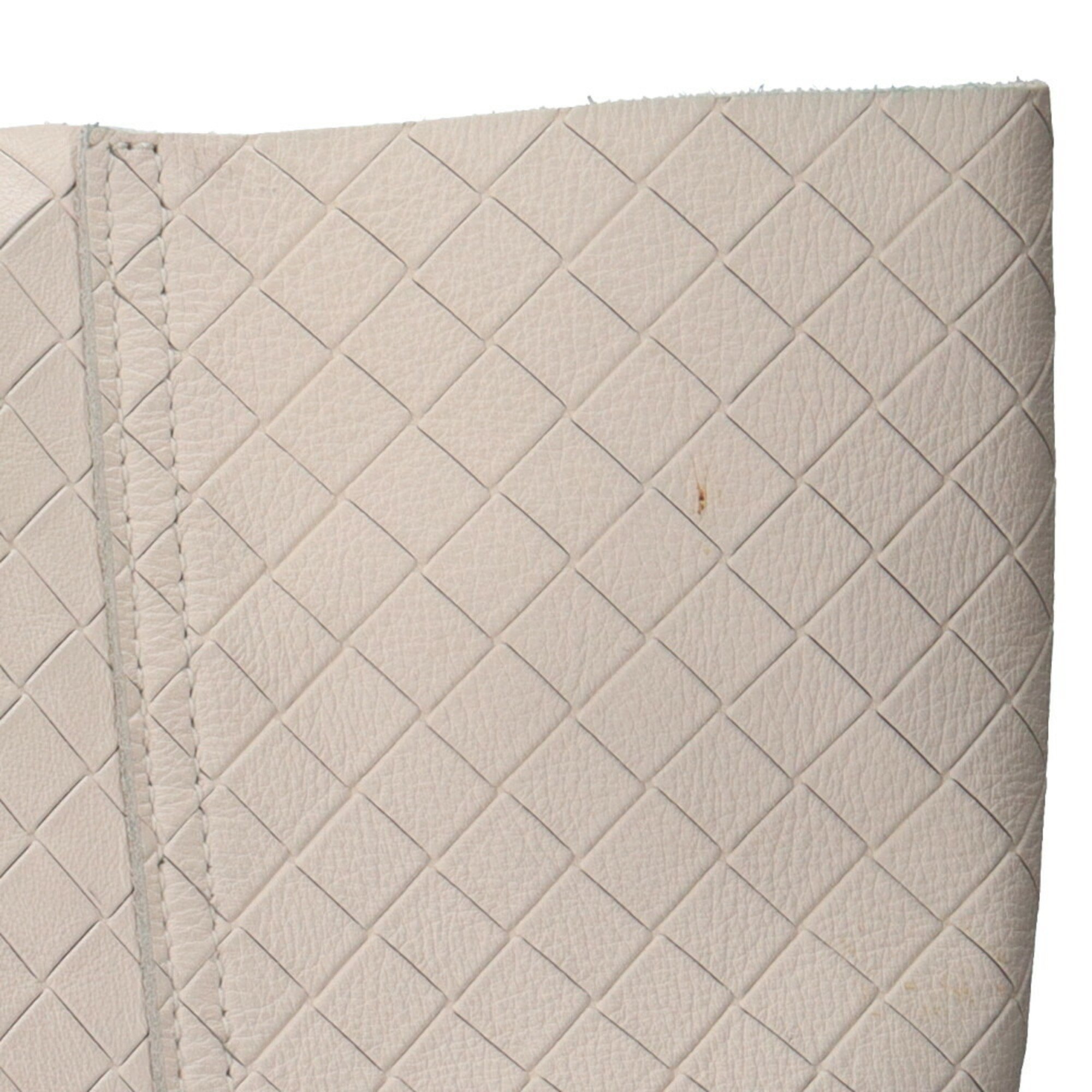 Bottega Veneta BOTTEGAVENETA Intreccio Mirage Tote Bag Leather Ivory Women's