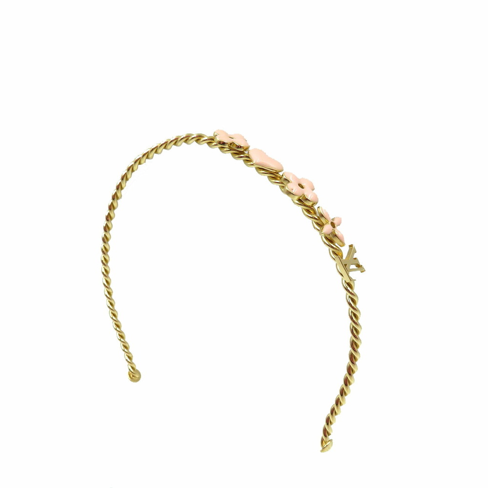 Louis Vuitton Ceretette Sweet Monogram GP Gold Pink Headband