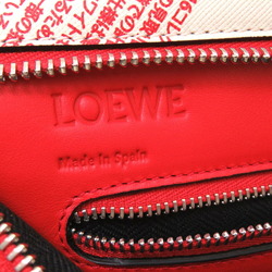 Loewe x Gundam Leather Ivory Red Shopper Bag Tote