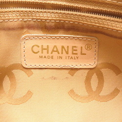 Chanel Caviar Skin Beige 7th Cocomark Tote Bag