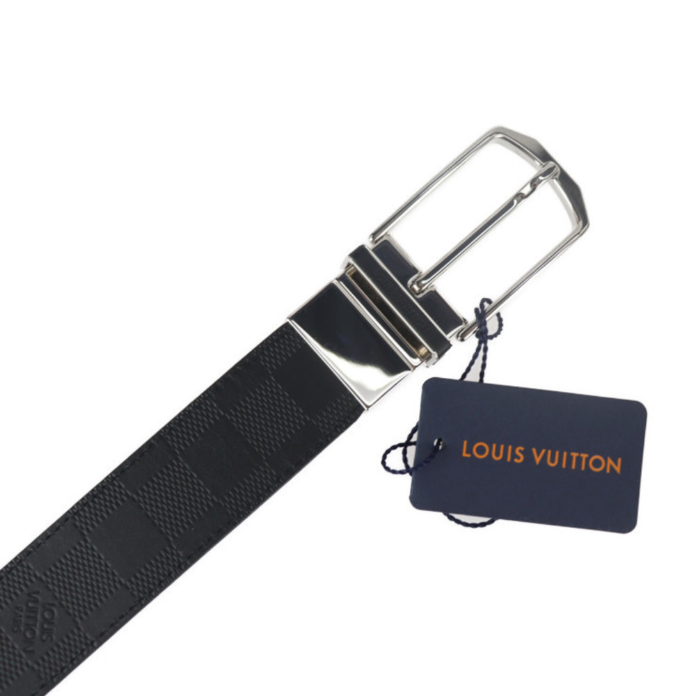 Louis Vuitton Slender 35mm Reversible Belt Black Leather. Size 85 cm