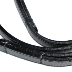 GUCCI Gucci Other fashion miscellaneous goods 049.01.17.0412 leather black silver metal fittings leash pet supplies for medium-sized dogs