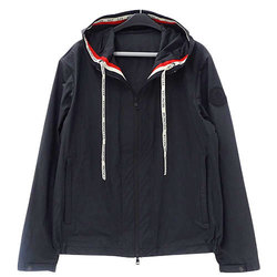 Moncler MONCLER jacket men's brand blouson nylon black 170681 size 3 outer parka fashionable going out