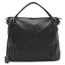 LOUIS VUITTON Louis Vuitton Monogram Antia Ixia MM Tote Bag Handbag Noir Black M94204