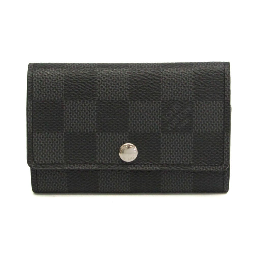 Louis Vuitton Damier Graphite Key and Coin Pouch