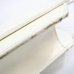Givenchy Bow Cut Women's Leather Shoulder Bag Off-white