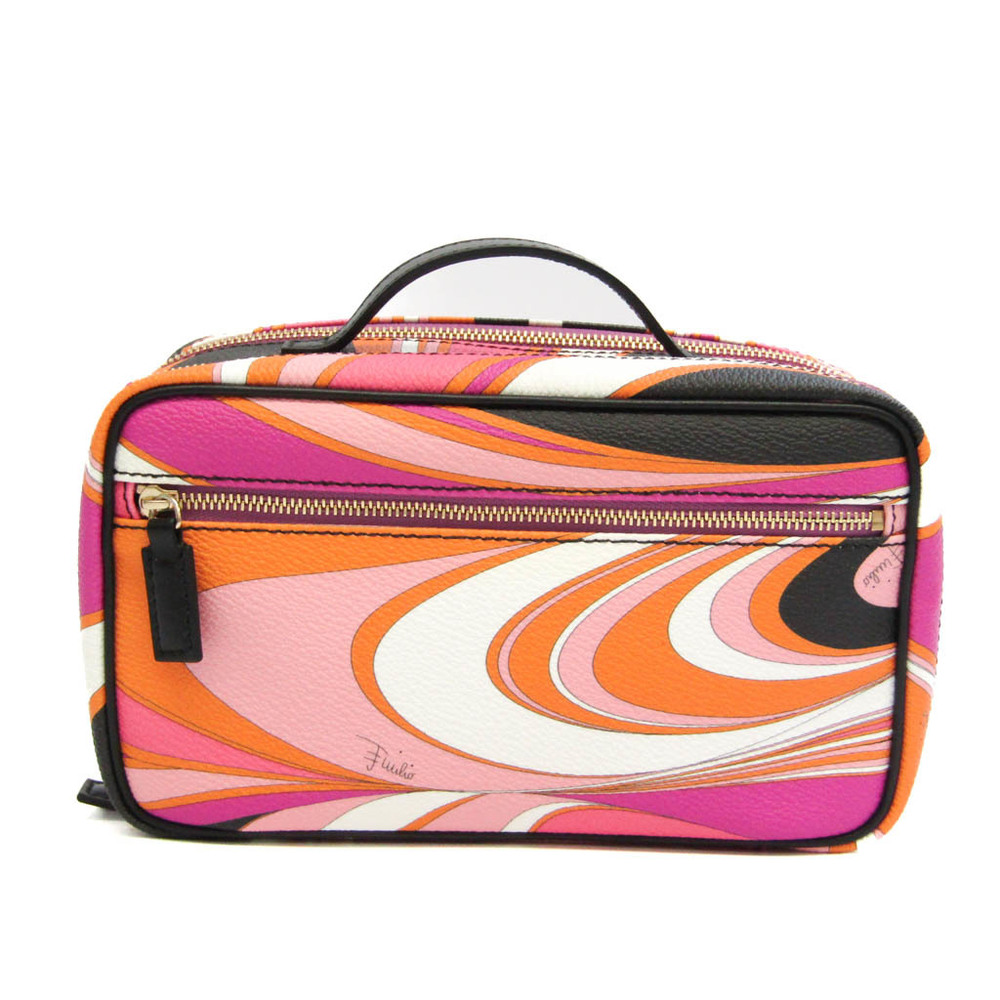 Emilio Pucci Women's PVC,Leather Pouch Multi-color | eLADY Globazone